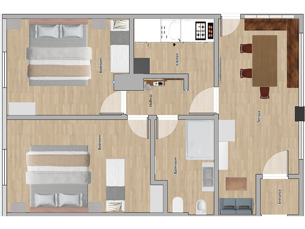 floor APP2 apartmants istria punta umag