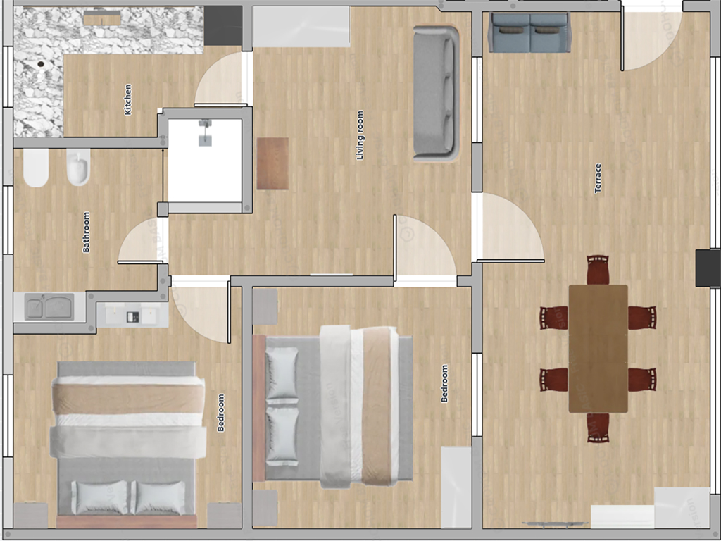 floor APP1 apartmants istria punta umag